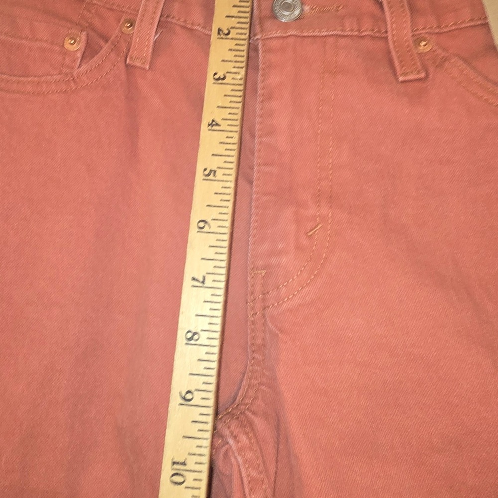 Levi's 511 Slim Jeans 30x30 Mens Salmon Pink Stretch Denim Pants - Picture 3 of 7
